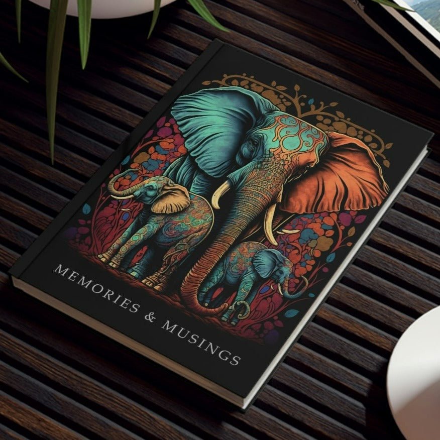 Elephant Family "Memories & Musings" Hard Backed Journal