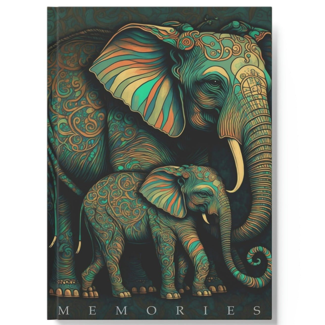 Elephant Inspirationals - Memories - Hard Backed Journal