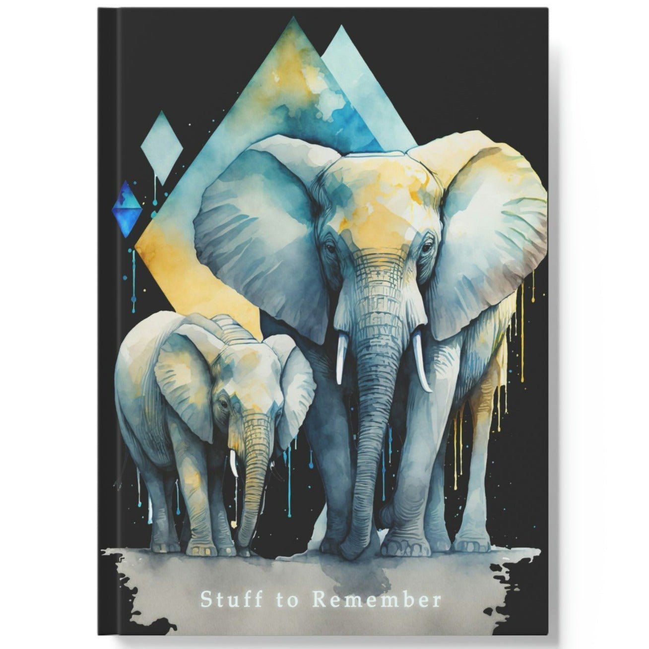 Elephant Inspirationals - Stuff to Remember - Hard Backed Journal