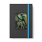 Elephant "Memories" Color Contrast Notebook Journal - Ruled