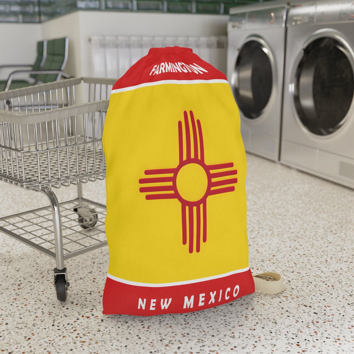 Farmington New Mexico Laundry Bag