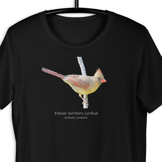 Female Northern Cardinal Unisex T-Shirt