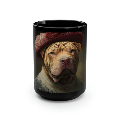 Female Shar-Pei Dog - 15 oz Coffee Mug