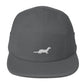 Ferret 5 Panel Camper | Perfect gift for the Pet Ferret lover! | Multiple Hat Colors Available