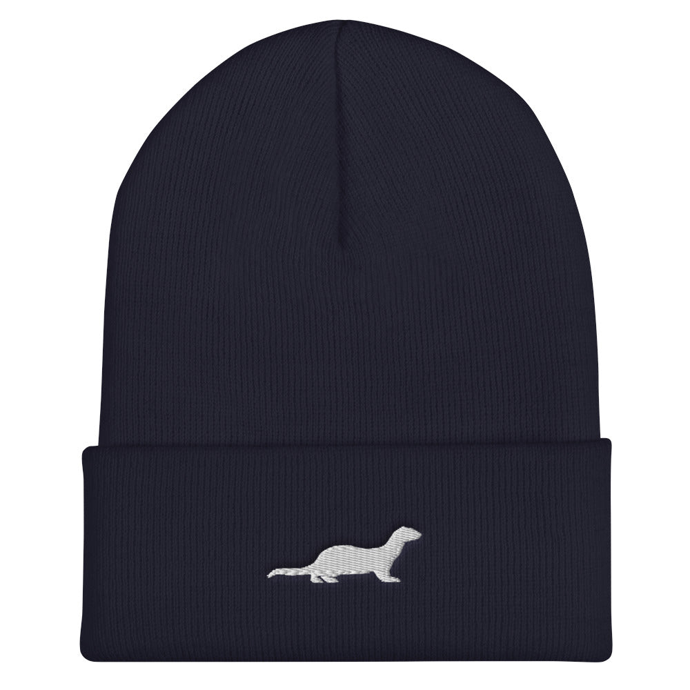 Ferret Cuffed Beanie | Perfect gift for the Pet Ferret lover! | Multiple Hat Colors Available