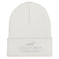 Ferret Cuffed Beanie | World's Best Ferret Dad | Perfect gift for the Pet Ferret lover! | Multiple Hat Colors Available