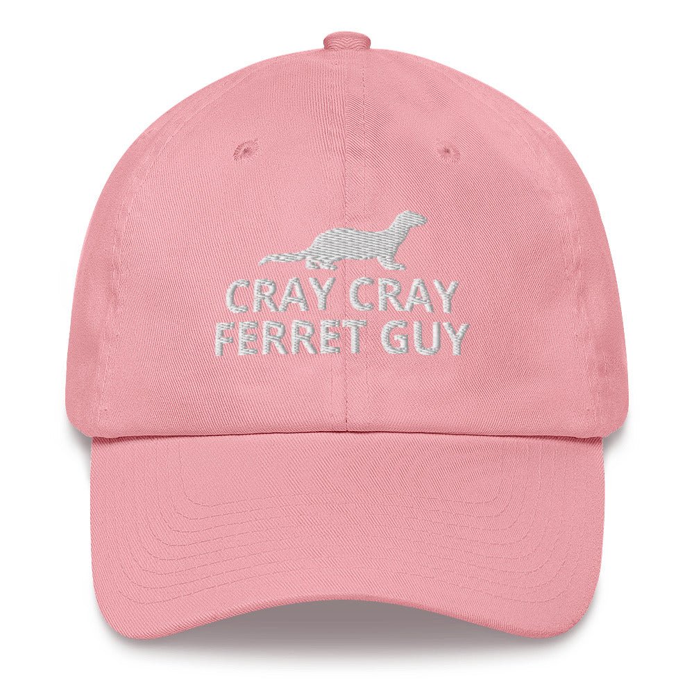 Ferret Hat | Cray Cray Ferret Guy | Perfect gift for the Pet Ferret lover! | Multiple Hat Colors Available
