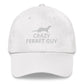 Ferret Hat | Crazy Ferret Guy | Perfect gift for the Pet Ferret lover! | Multiple Hat Colors Available