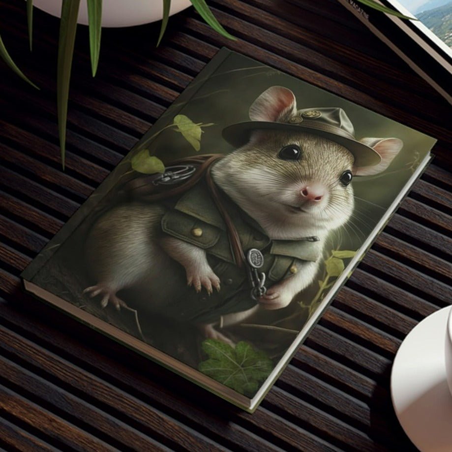 Forest Ranger Mouse Hard Backed Journal