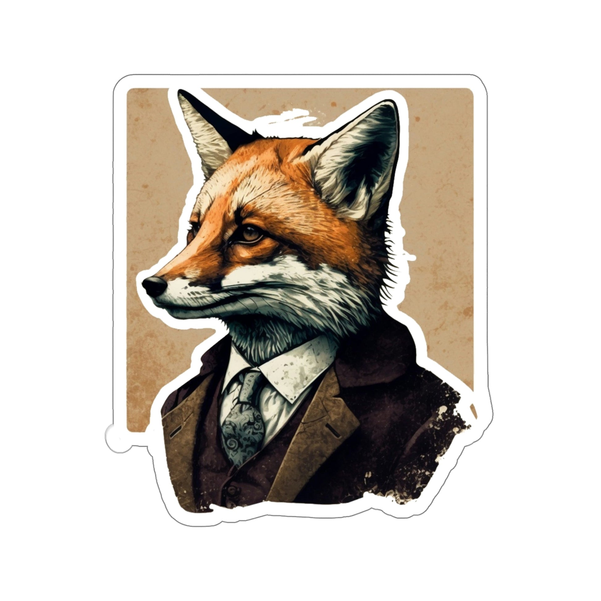 Fox II Kiss-Cut Stickers