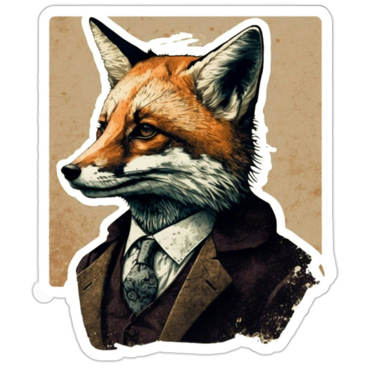 Fox II Kiss-Cut Stickers