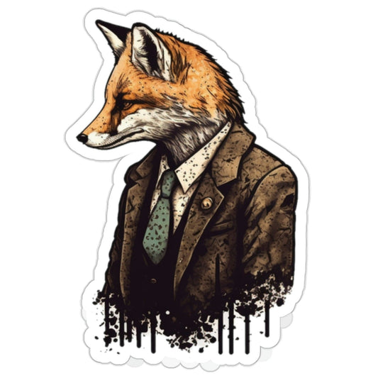 Fox III Kiss-Cut Stickers
