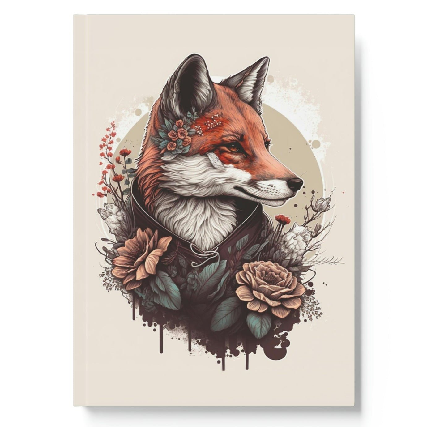 Fox Thoughts Hard Backed Journal