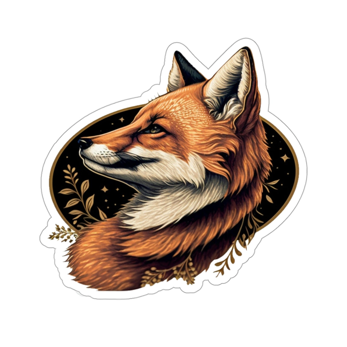 Fox VI Kiss-Cut Stickers