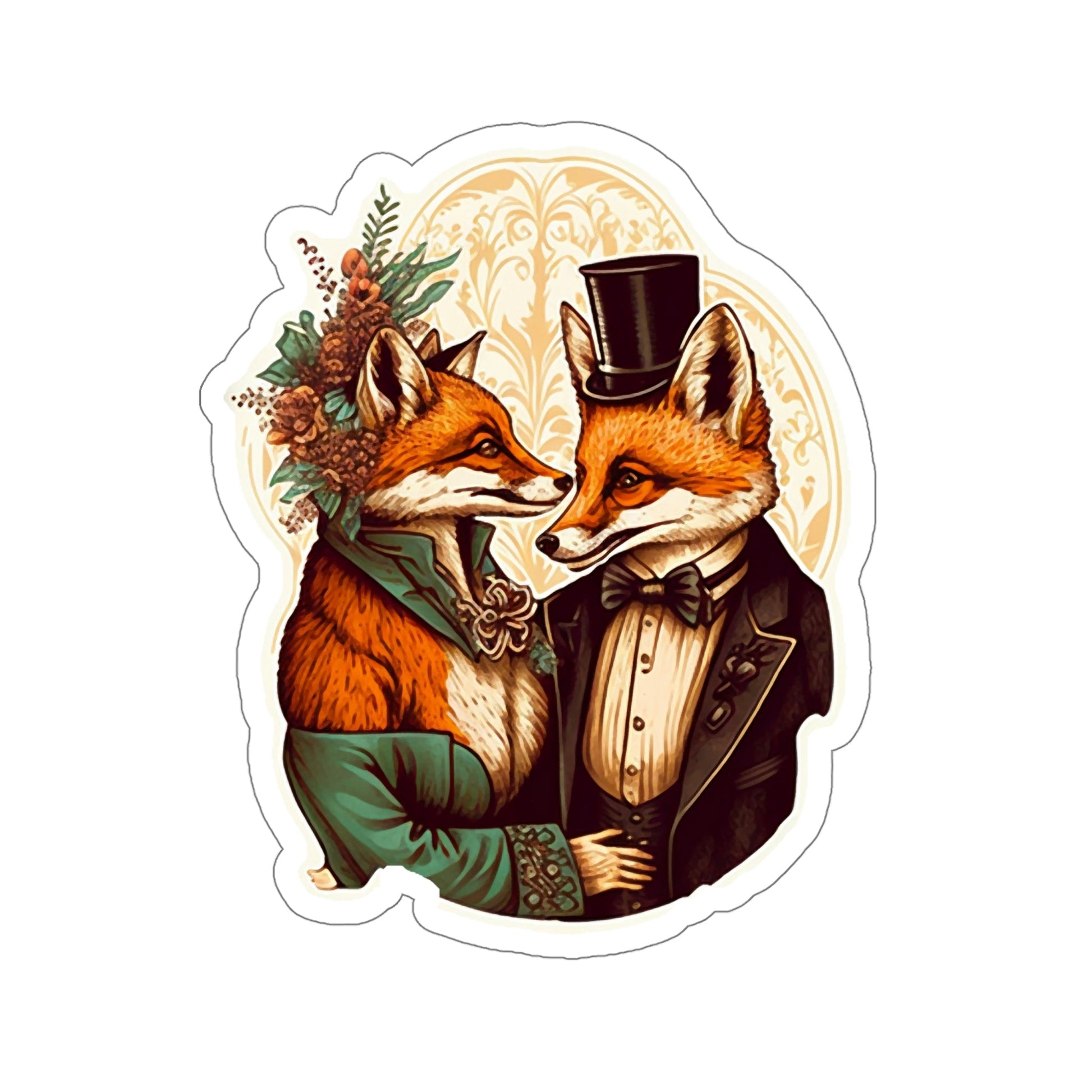 Fox VIII Kiss-Cut Stickers