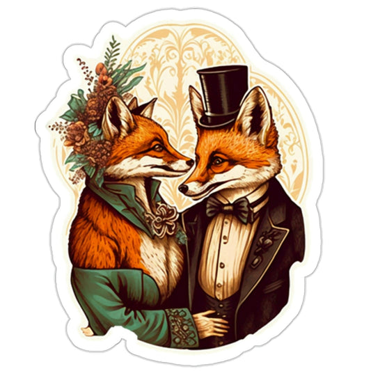 Fox VIII Kiss-Cut Stickers