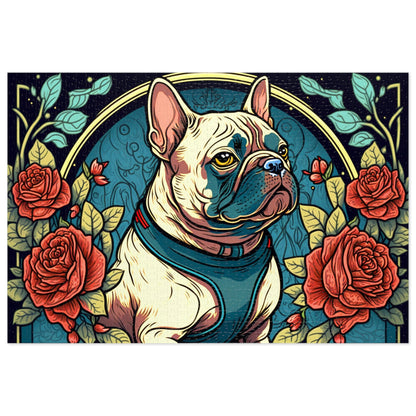 French Bulldog Jigsaw Puzzle 500 and 1000 Piece I - a perfect gift for the frenchy lover or any bull dog fan