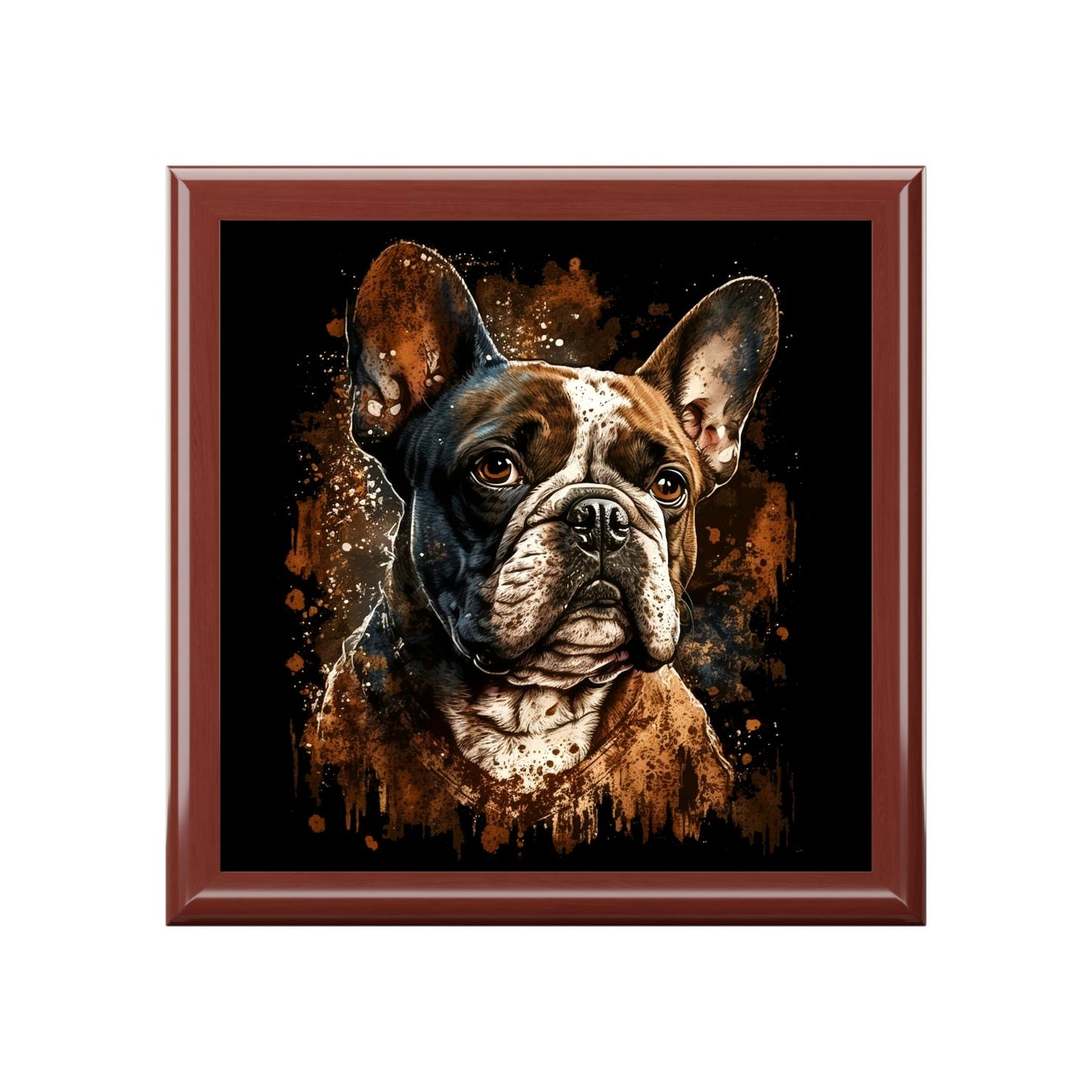 French Bulldog Portrait Jewelry Keepsake Box I - a perfect gift for the frenchy lover or any bull dog fan
