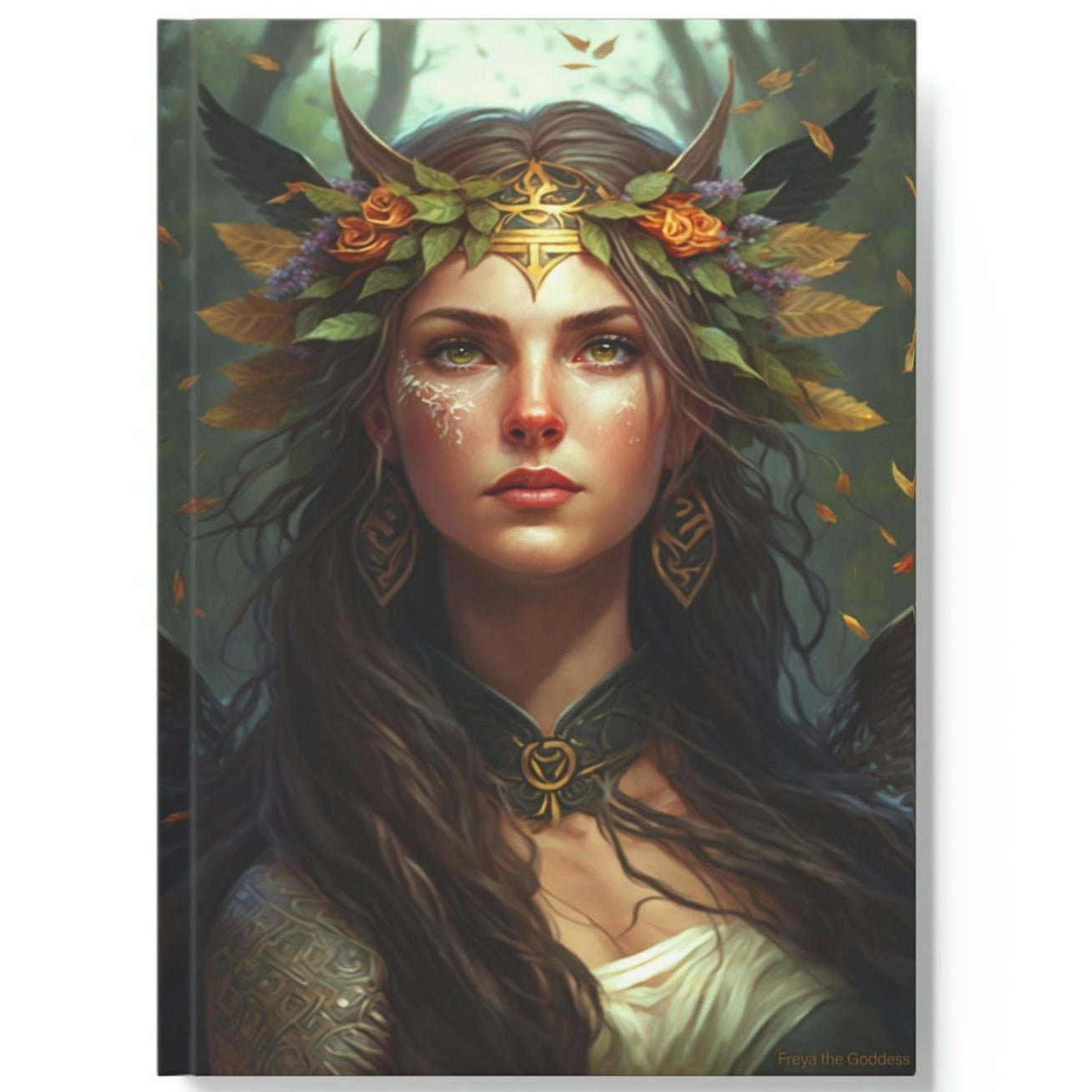 Freya the Goddess Notebook - Early Fall - Hard Backed Journal