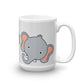 Gigi the Elephant and Peanuts Mug Cup