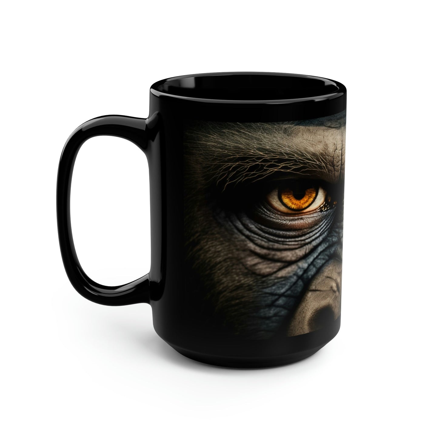 Gorilla Eyes - 15 oz Coffee Mug