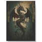 Grunge Dragon Hard Backed Journal