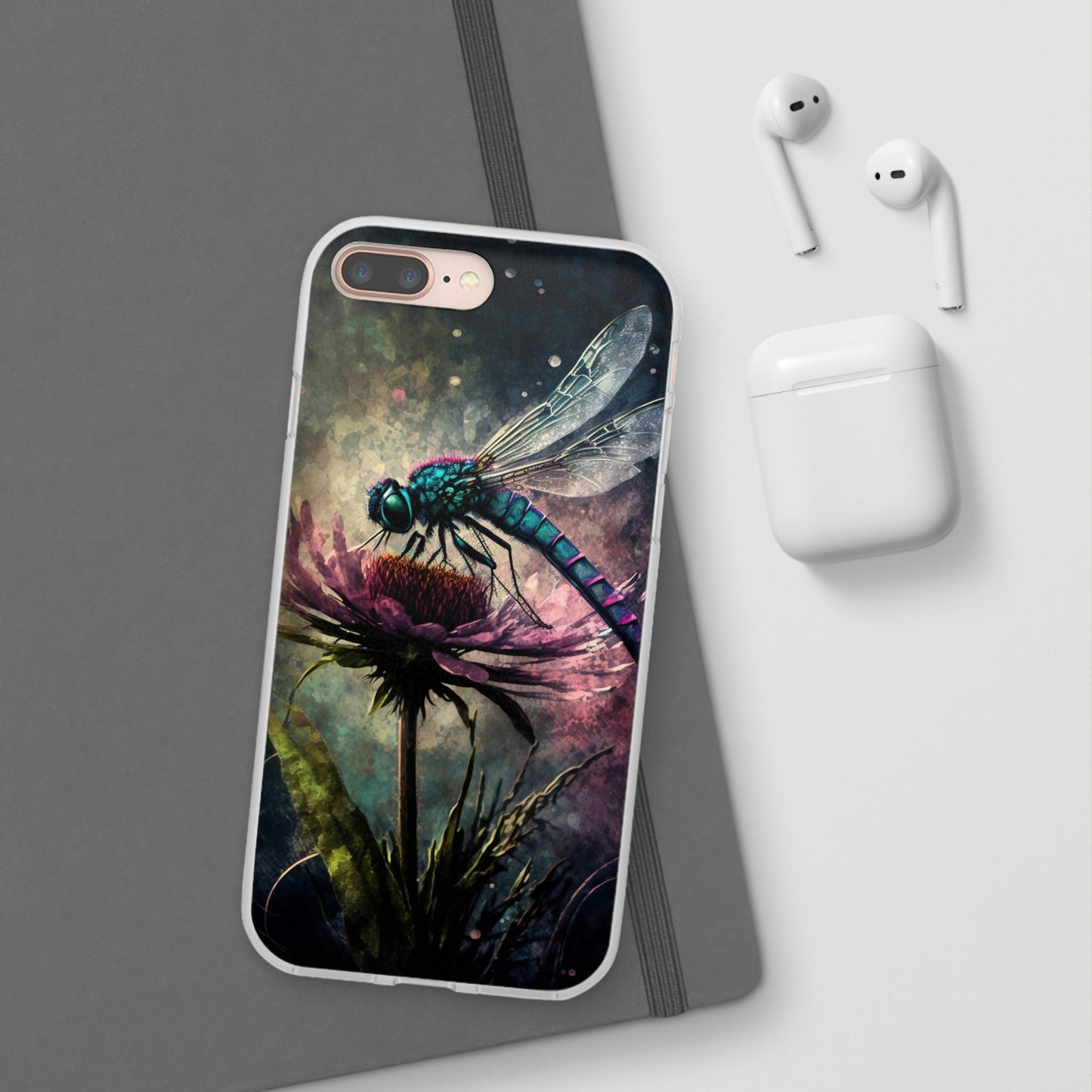 Grunge Dragonfly Phone Cases