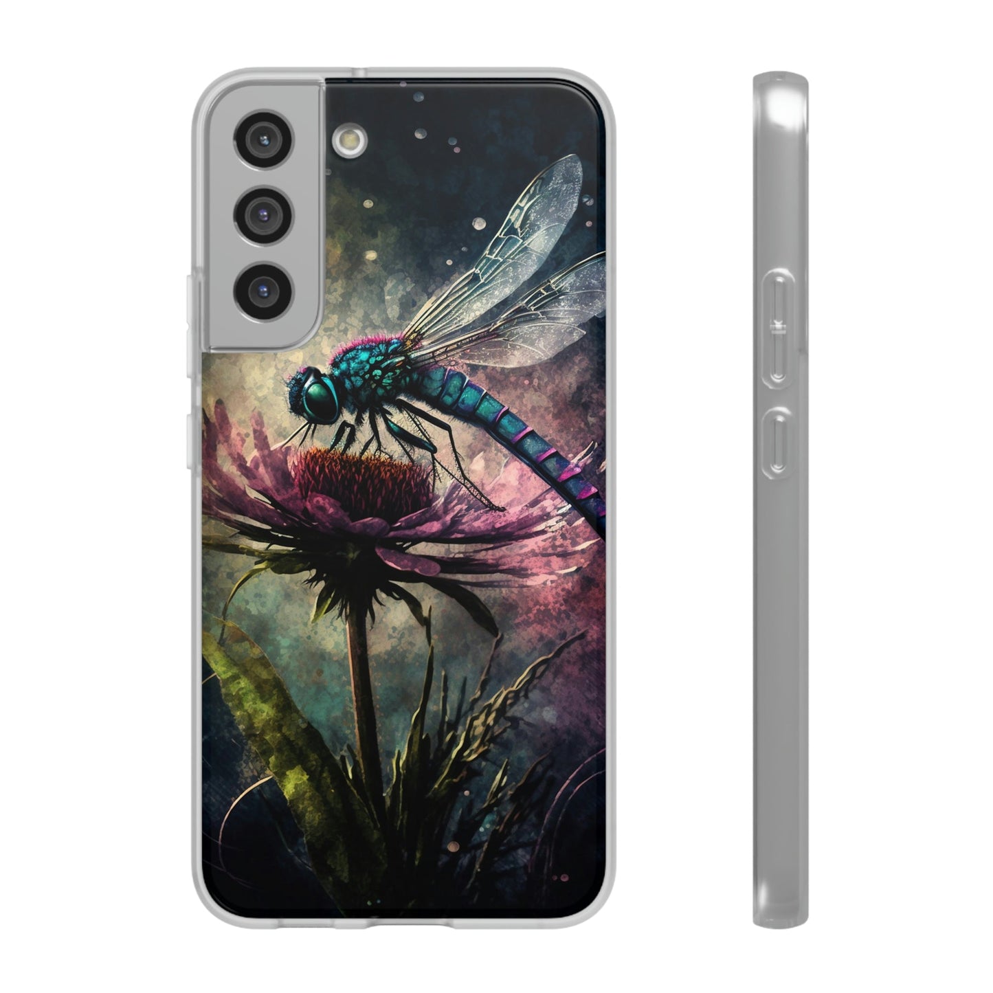 Grunge Dragonfly Phone Cases