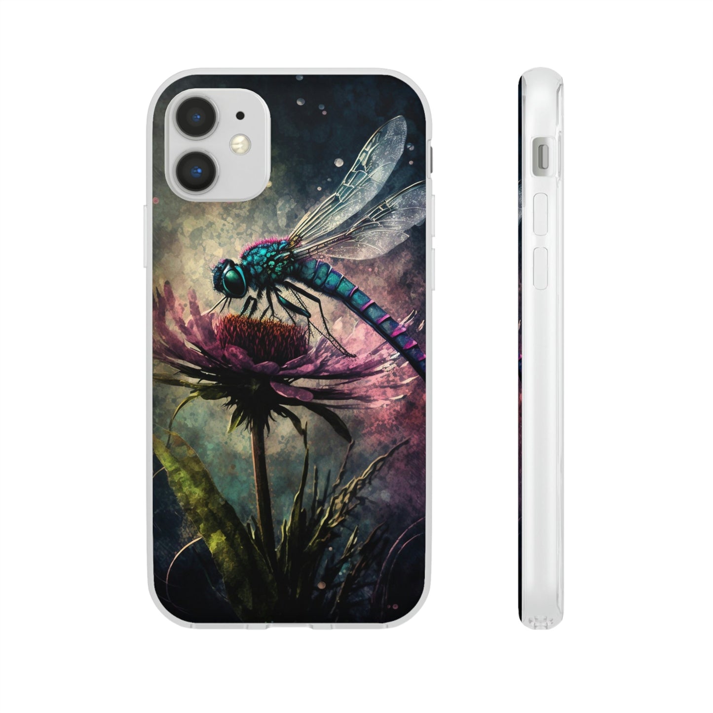 Grunge Dragonfly Phone Cases