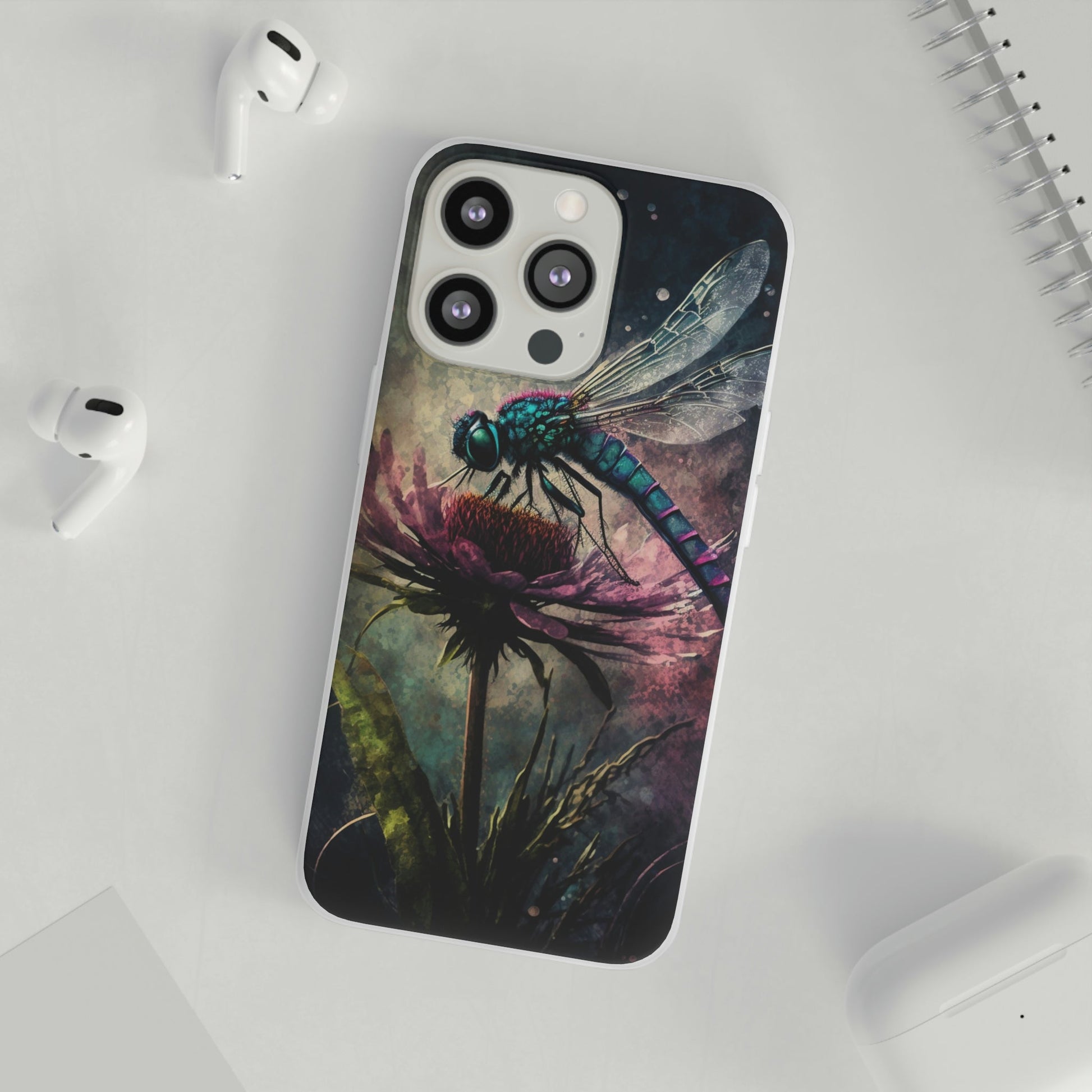 Grunge Dragonfly Phone Cases