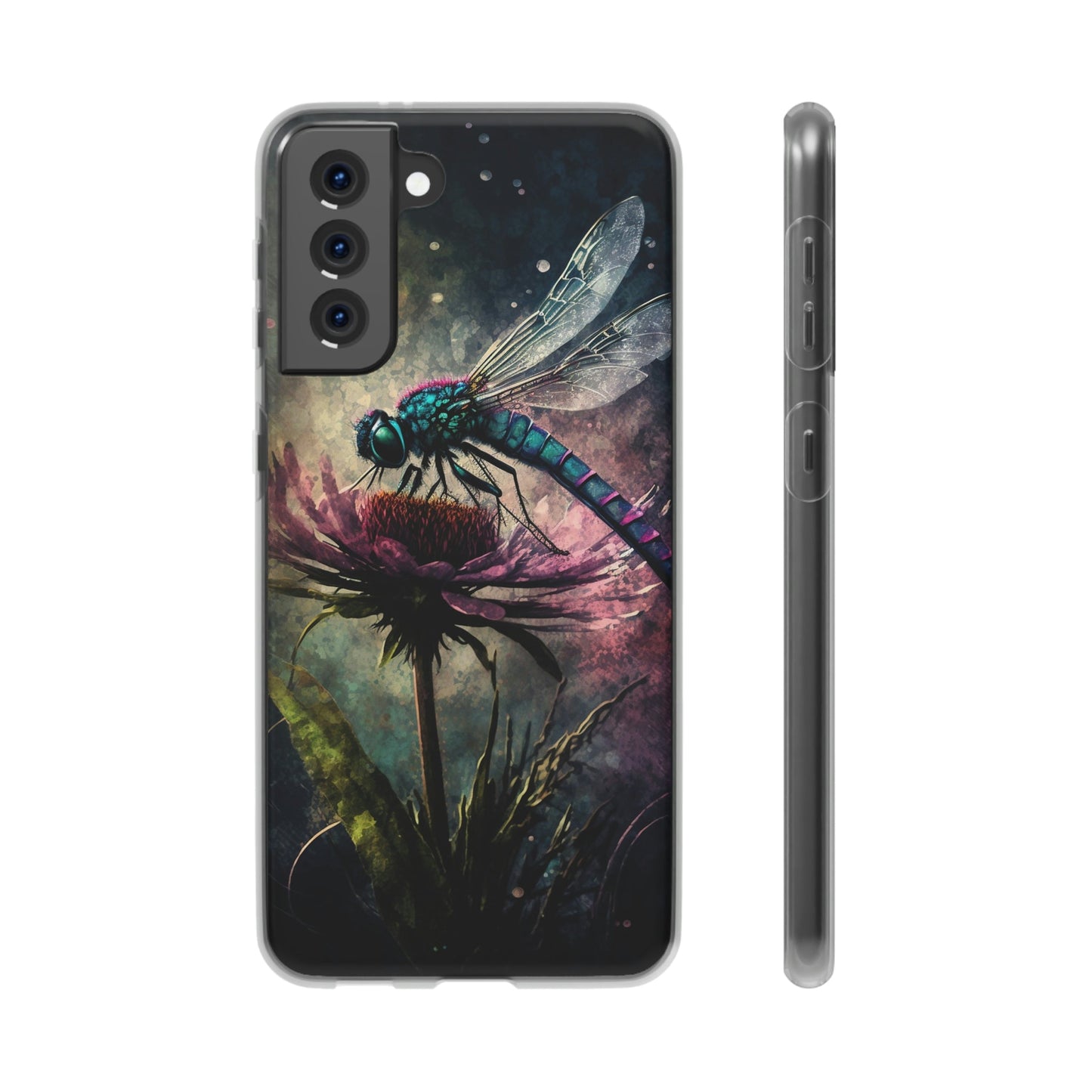 Grunge Dragonfly Phone Cases