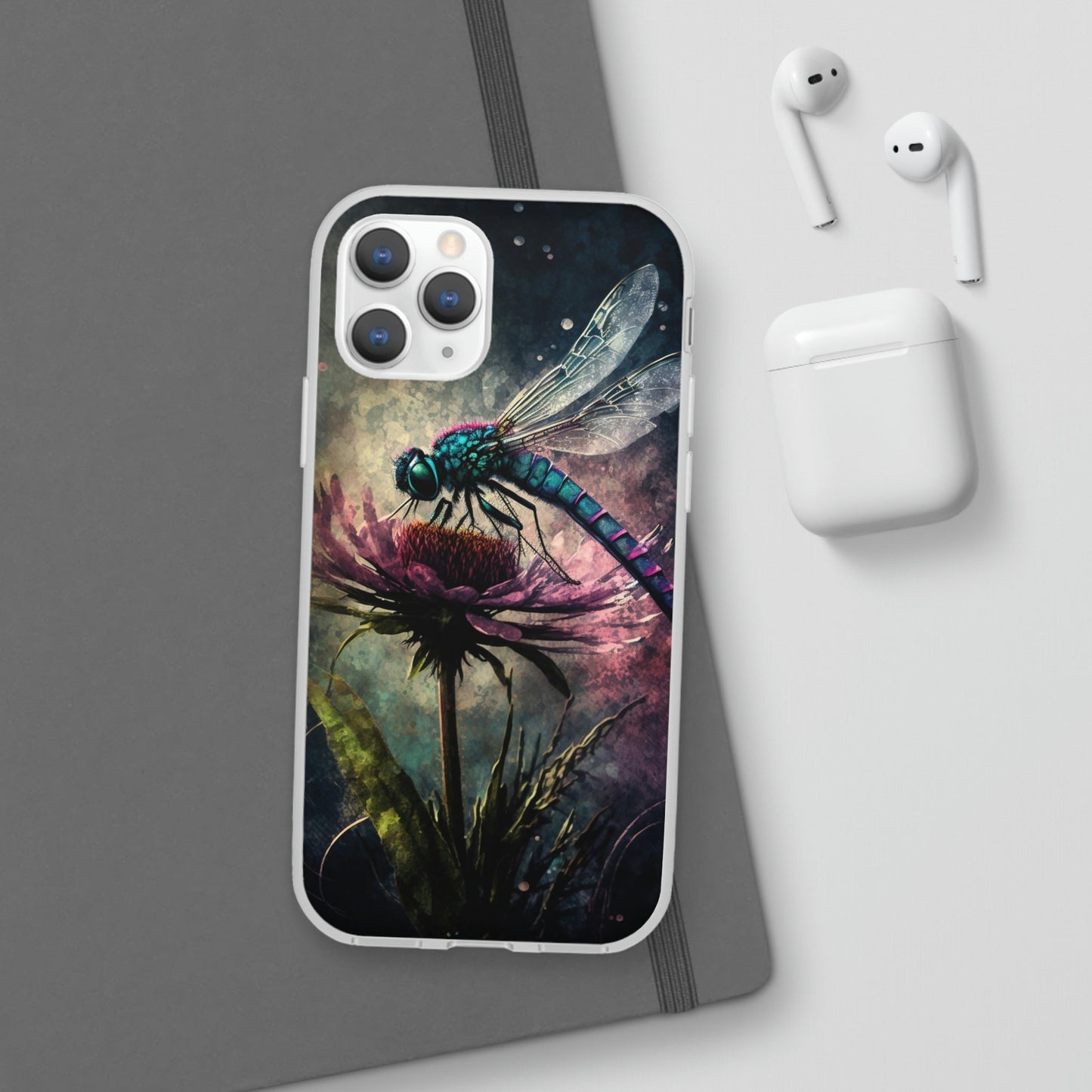 Grunge Dragonfly Phone Cases