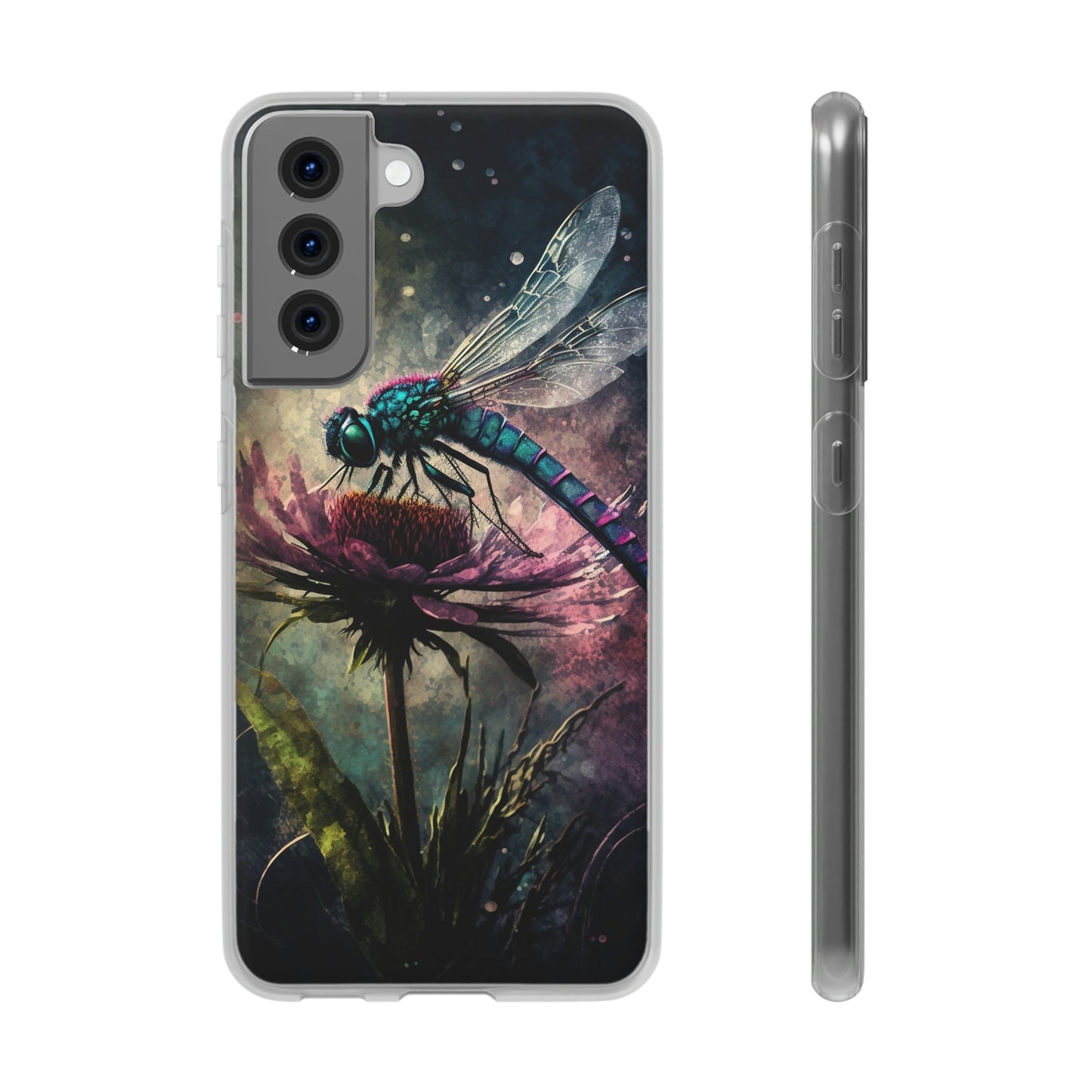 Grunge Dragonfly Phone Cases