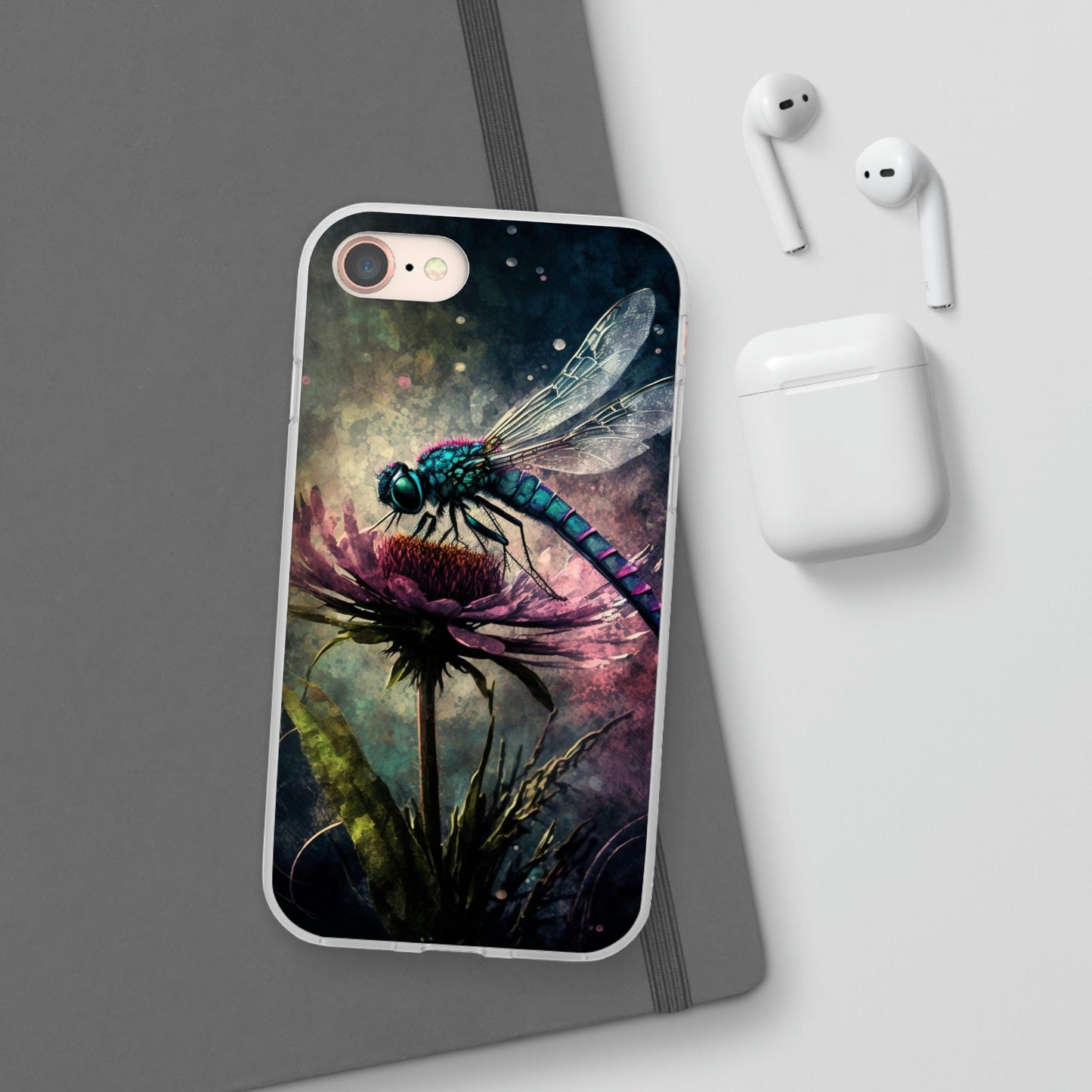 Grunge Dragonfly Phone Cases