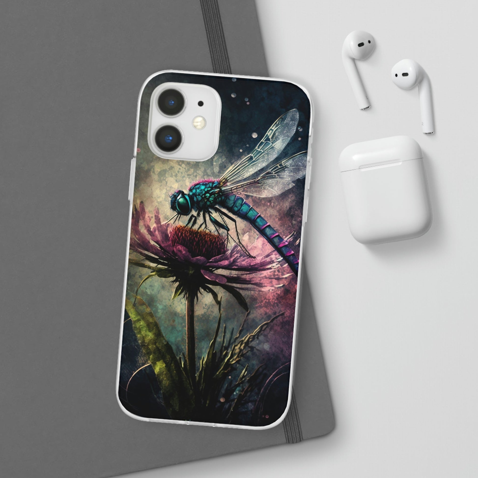 Grunge Dragonfly Phone Cases