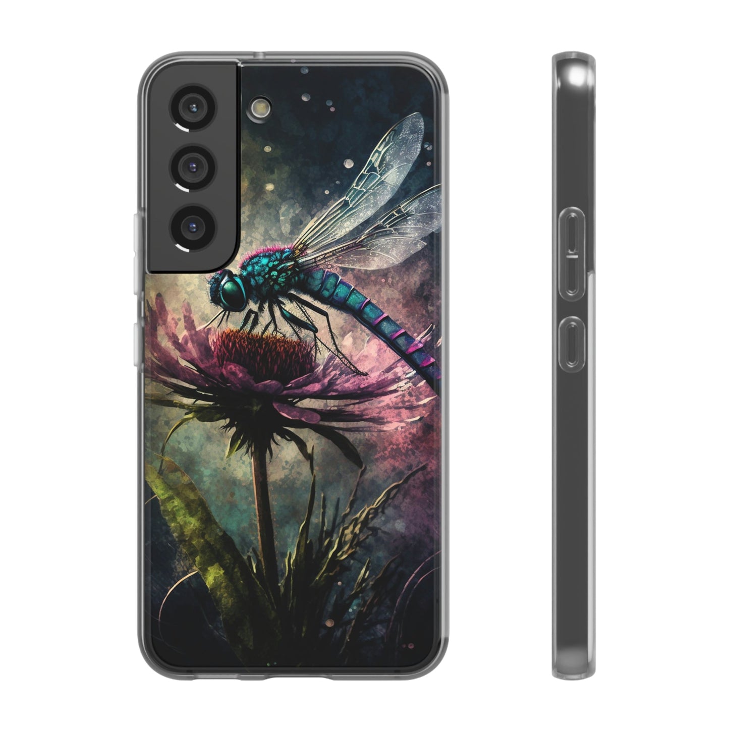 Grunge Dragonfly Phone Cases