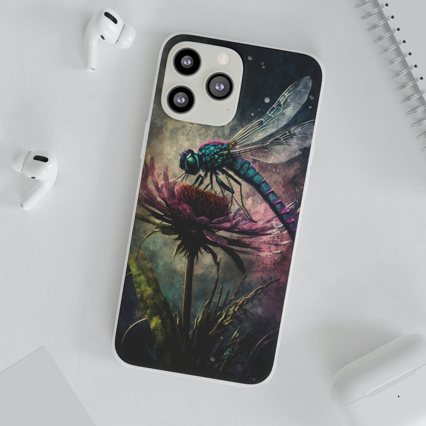 Grunge Dragonfly Phone Cases