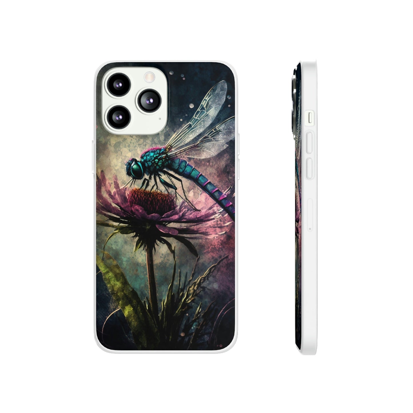 Grunge Dragonfly Phone Cases