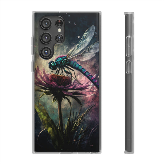 Grunge Dragonfly Phone Cases