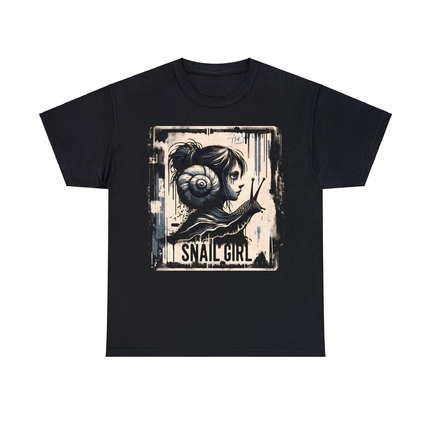 Grunge Snail Girl Shirt