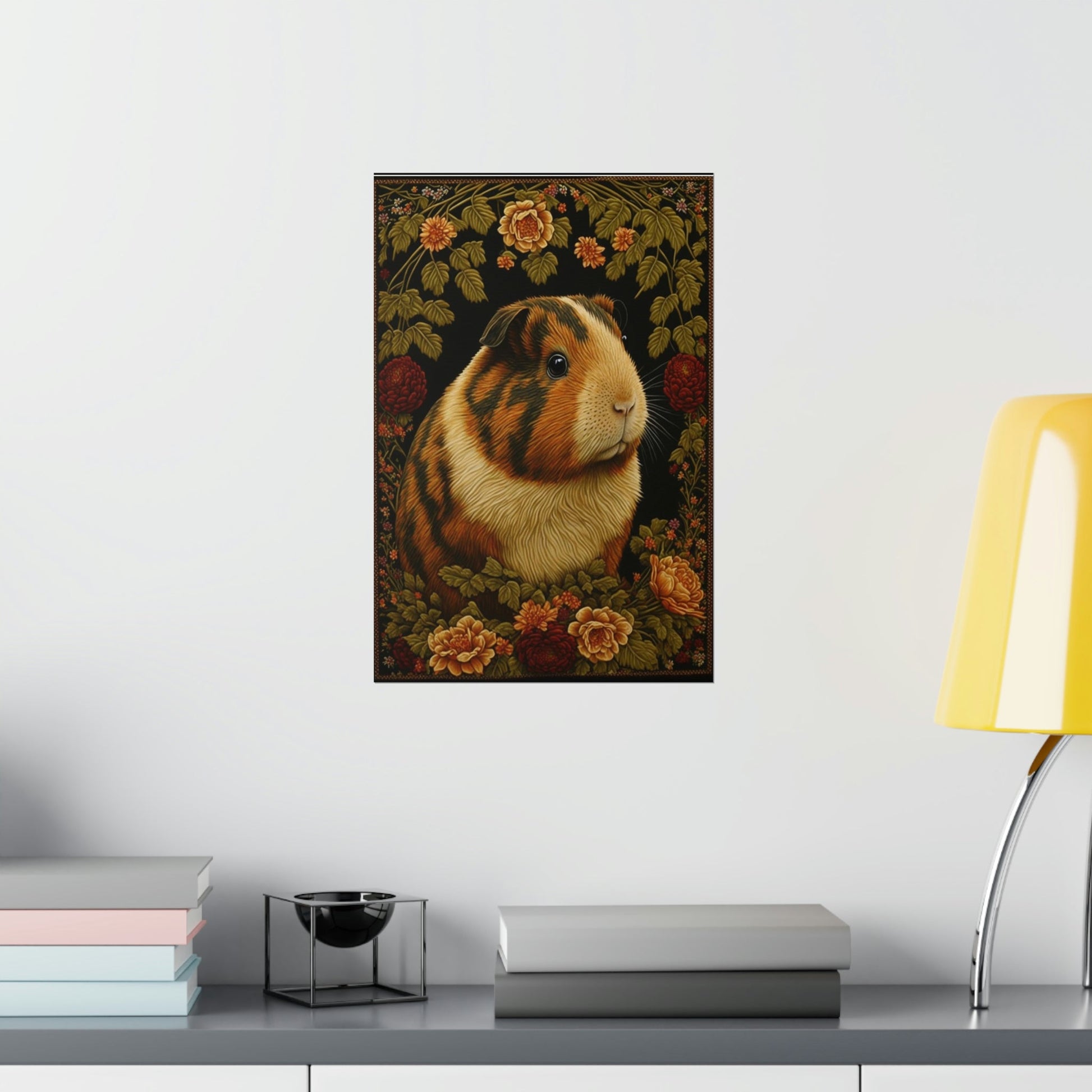 Guinea Pig Garden Premium Matte Vertical Posters