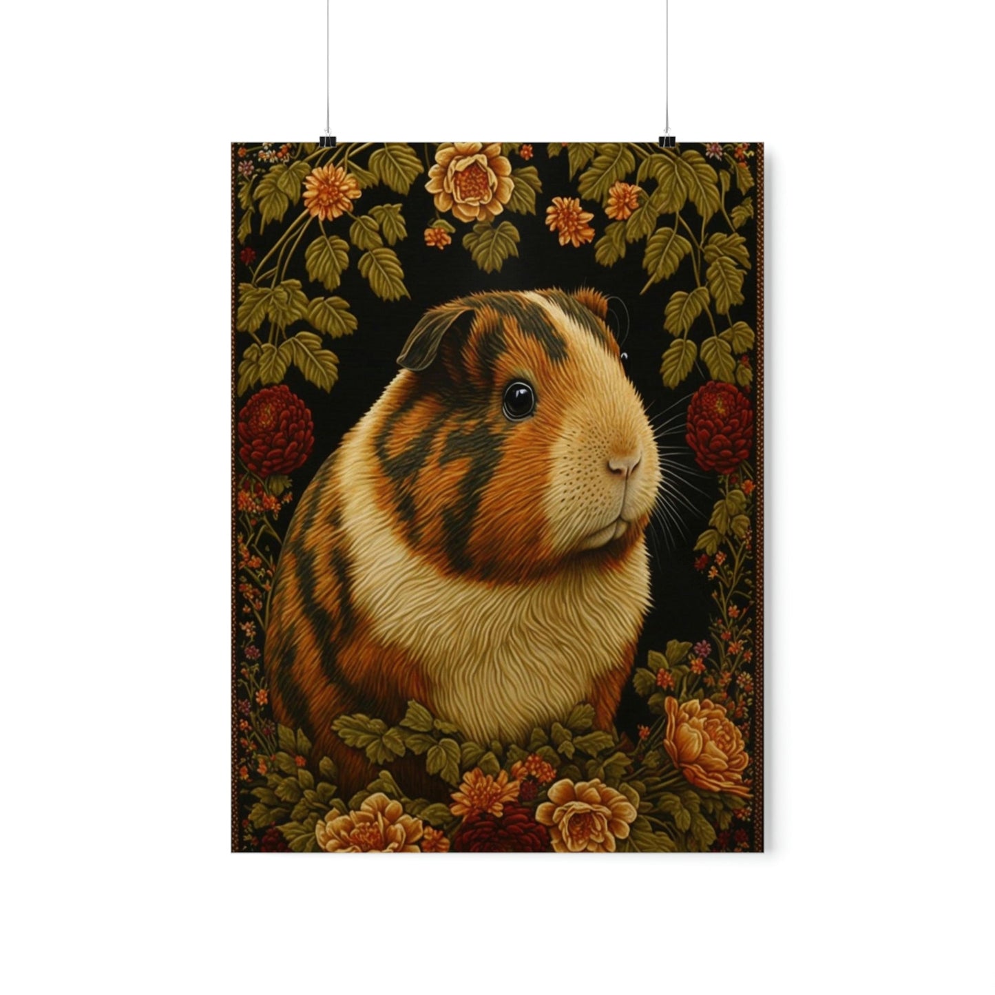 Guinea Pig Garden Premium Matte Vertical Posters