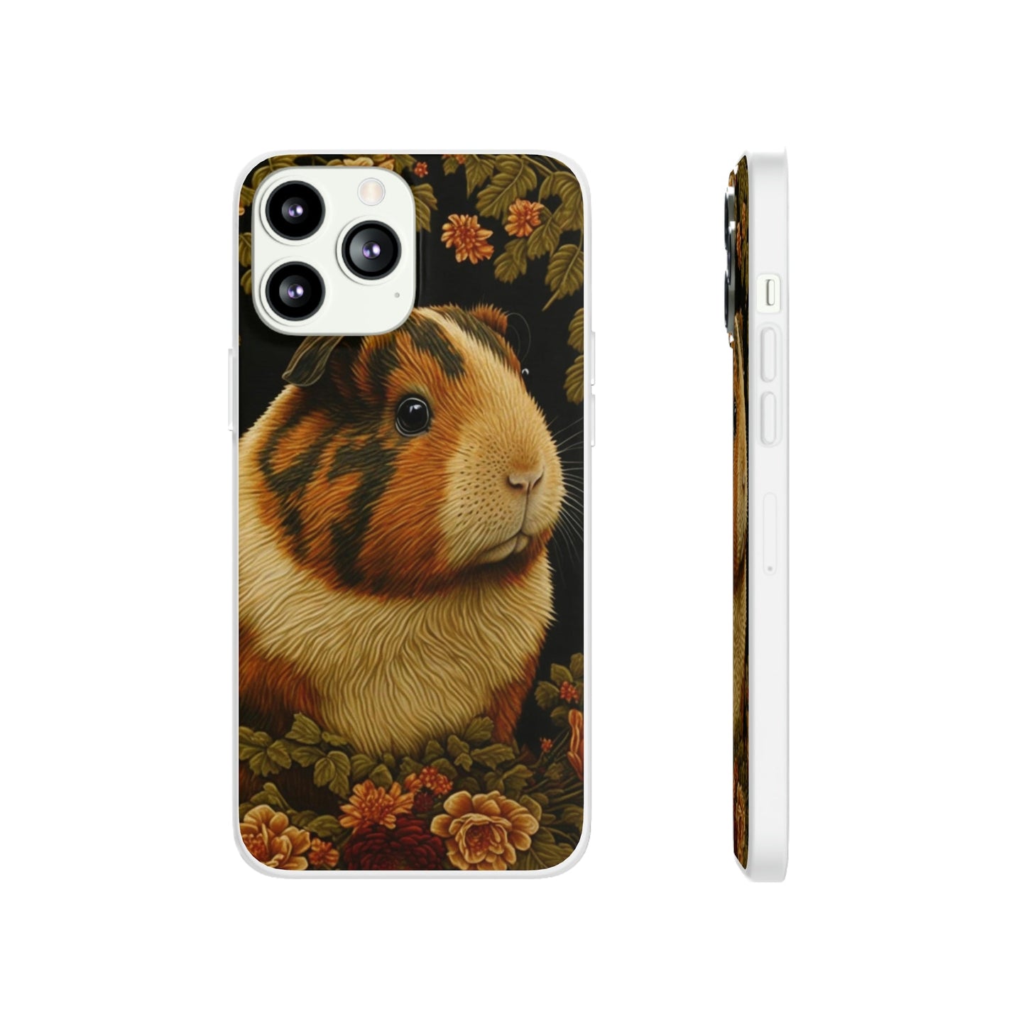 Guinea Pig in the Garden Phone Cases