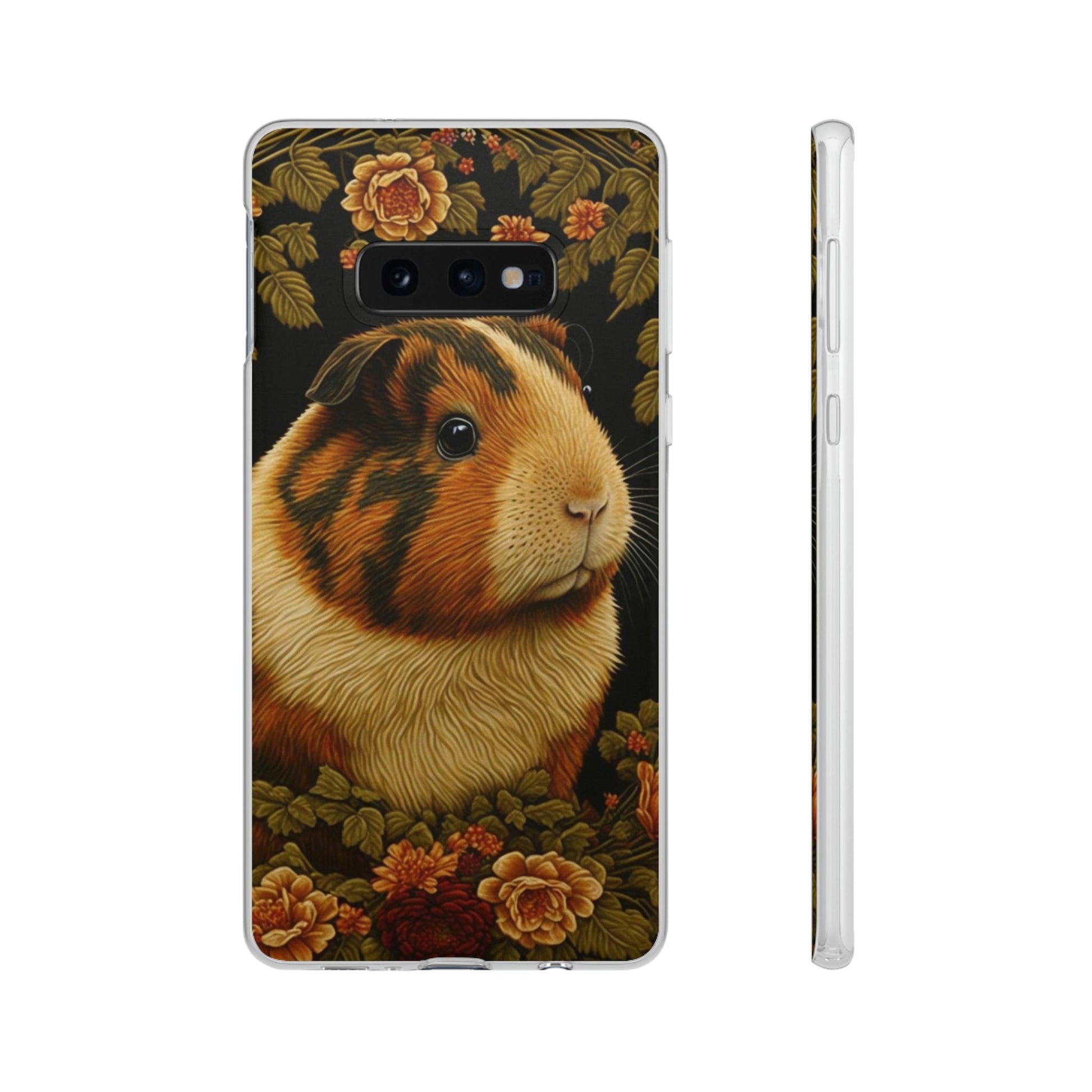 Guinea Pig in the Garden Phone Cases