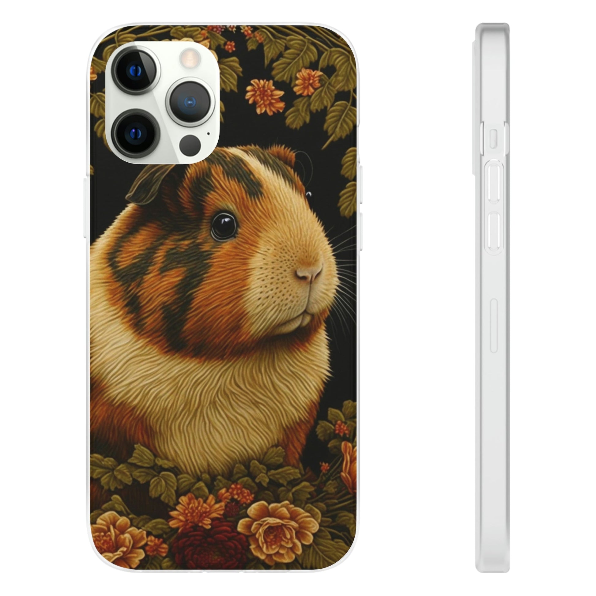 Guinea Pig in the Garden Phone Cases