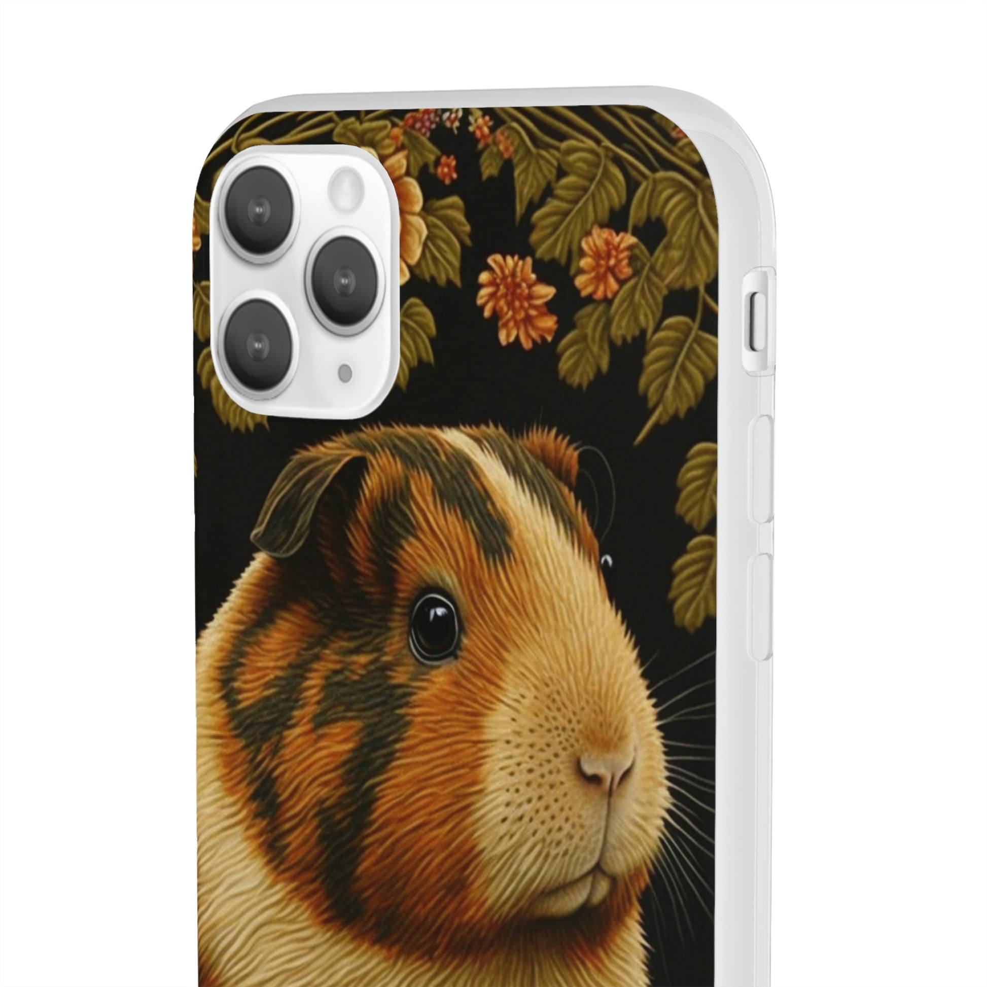 Guinea Pig in the Garden Phone Cases