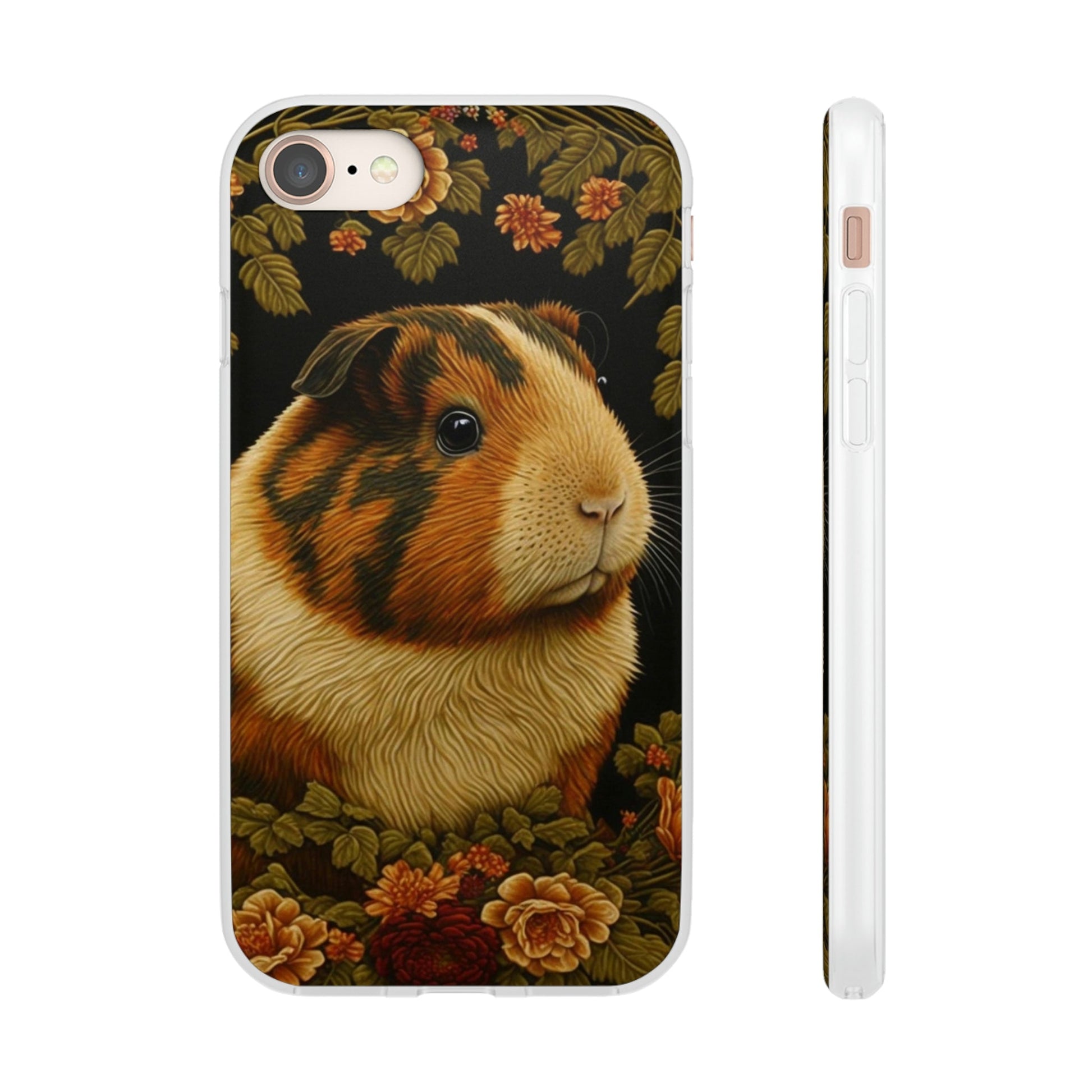 Guinea Pig in the Garden Phone Cases