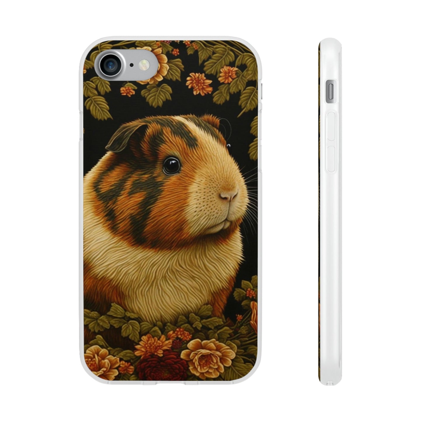 Guinea Pig in the Garden Phone Cases