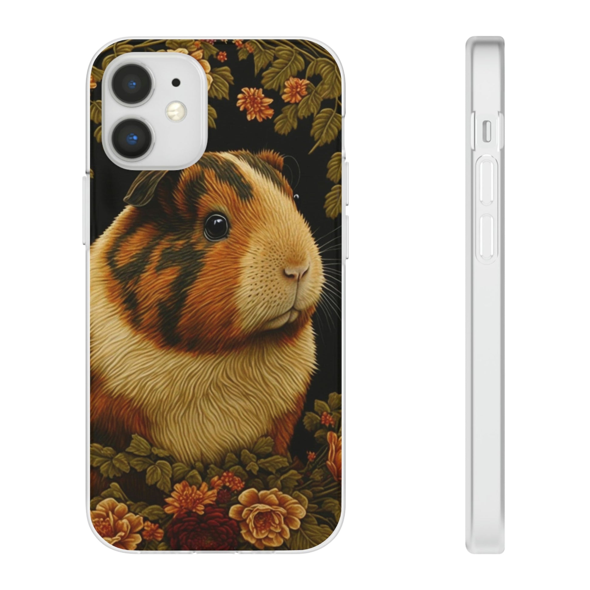 Guinea Pig in the Garden Phone Cases