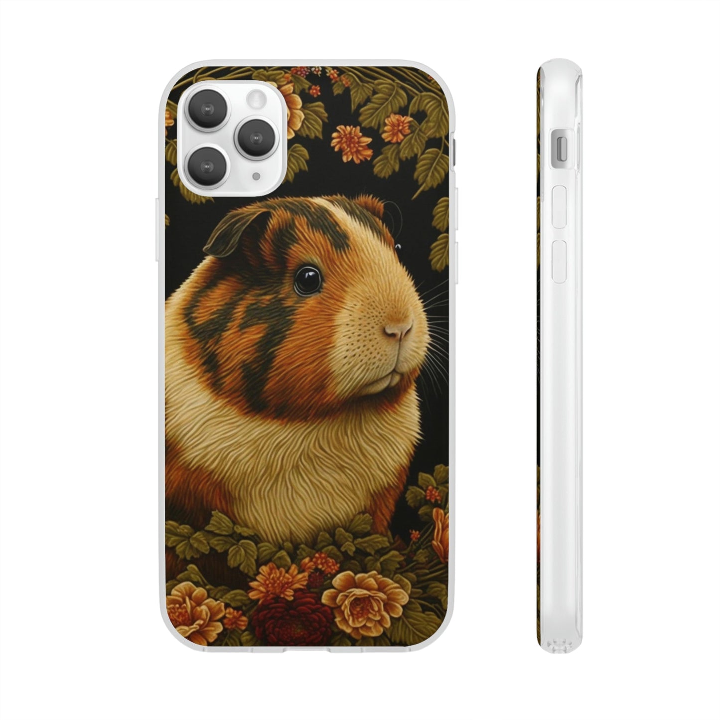 Guinea Pig in the Garden Phone Cases